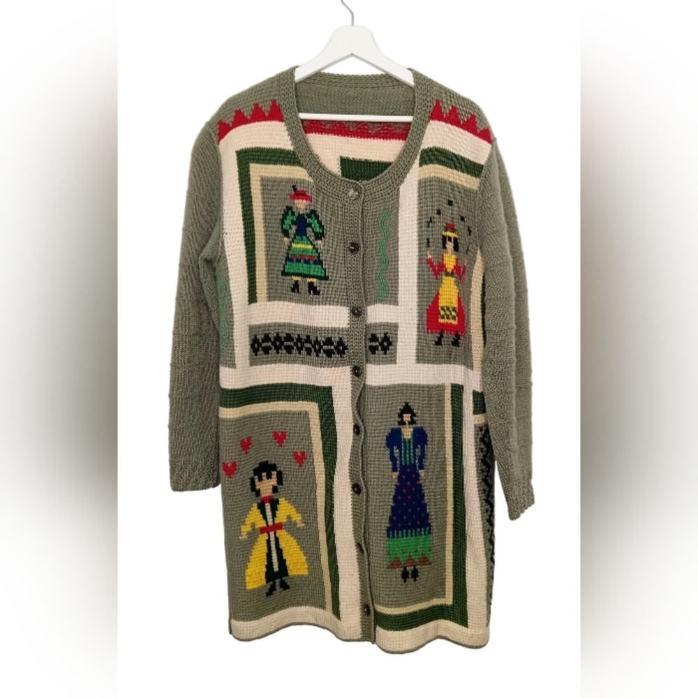 Vintage Handcrafted Cardigan
